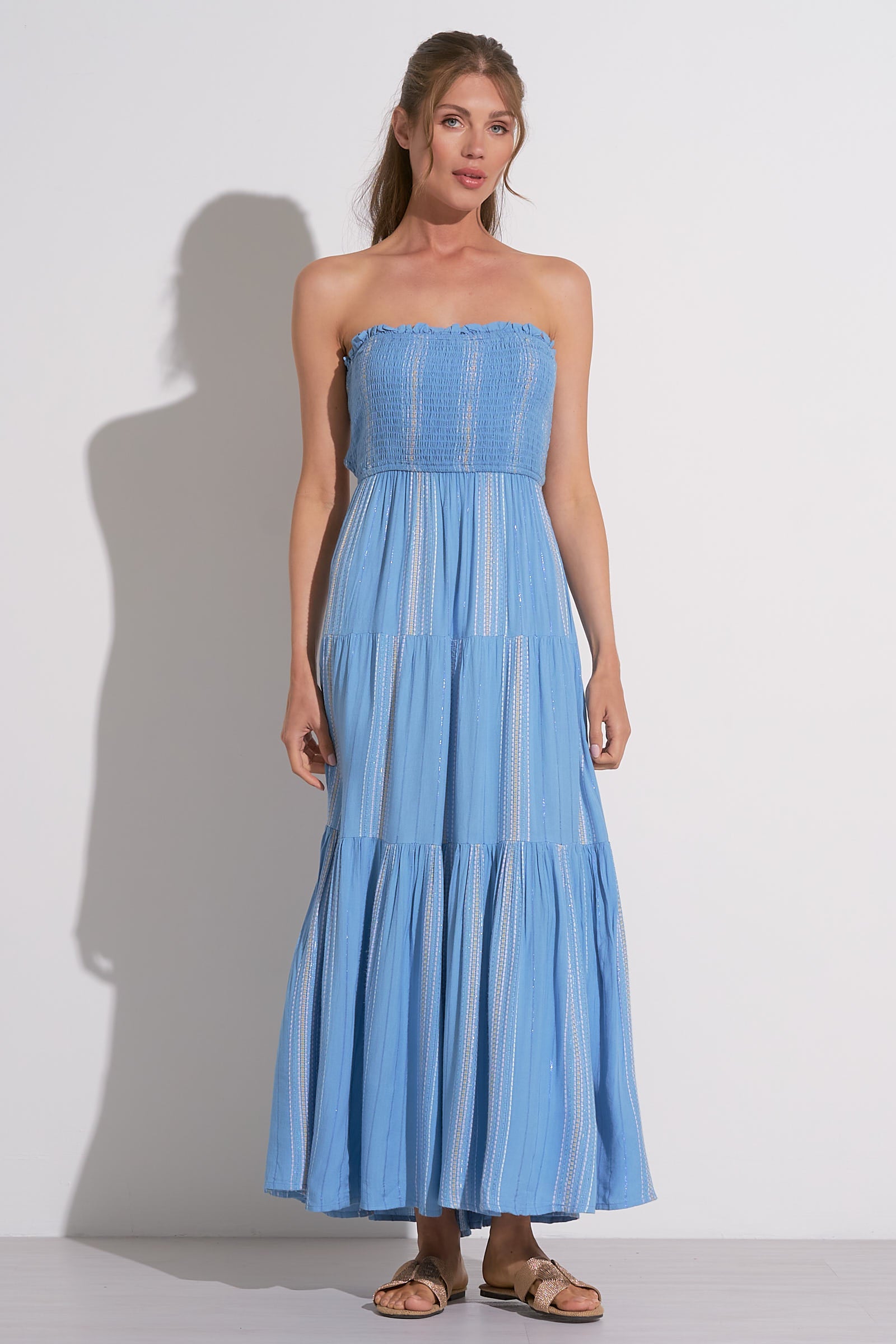 Aria Strapless Maxi Dress - Image 2