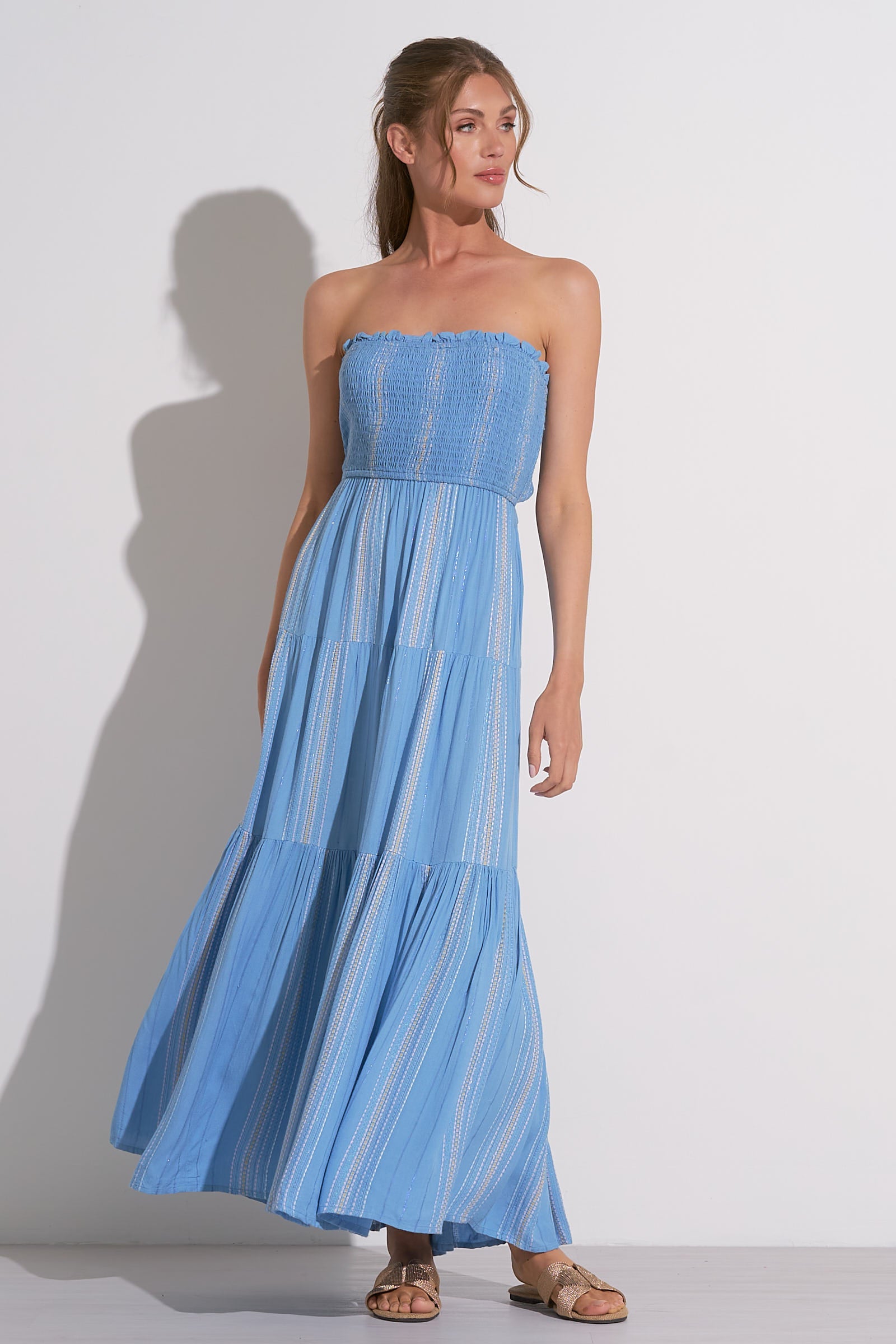 Aria Strapless Maxi Dress - Image 1