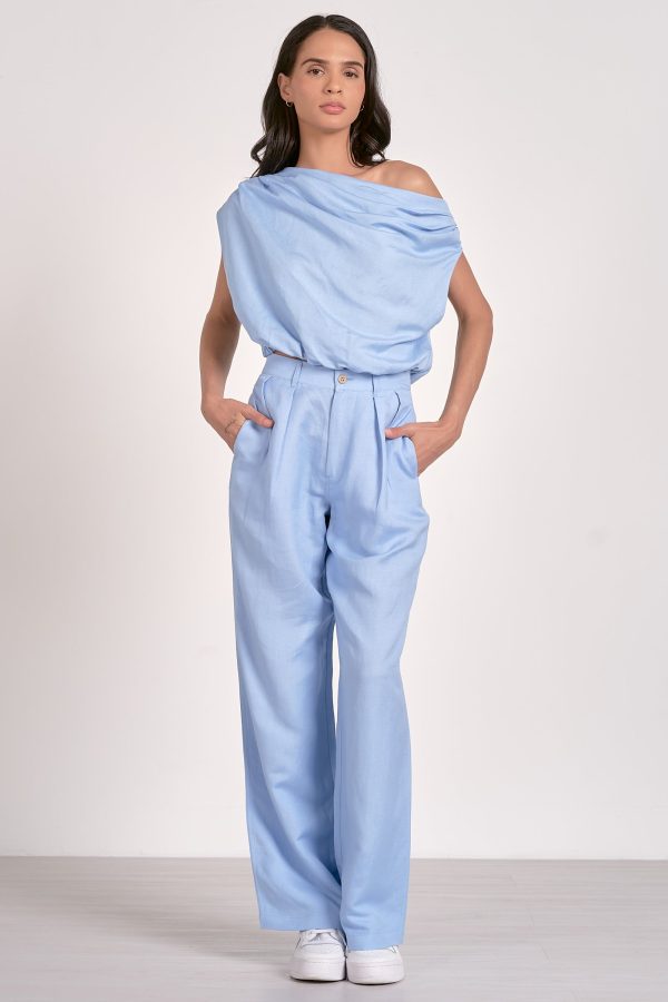 Lianne Top in Light Blue
