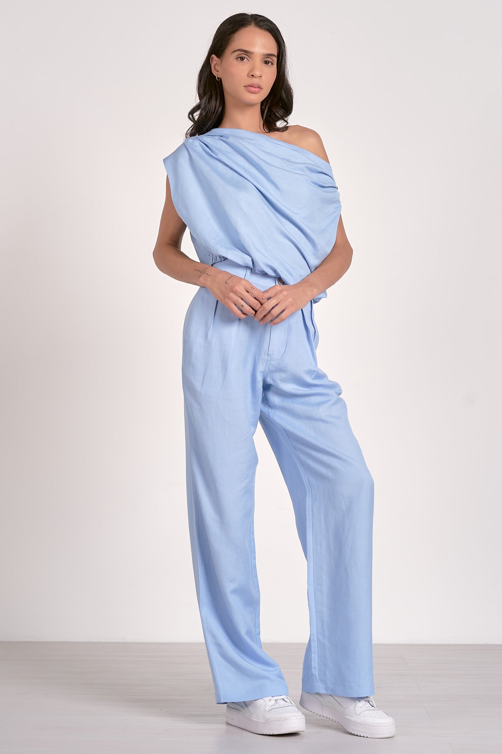 Lianne Top in Light Blue - Image 6