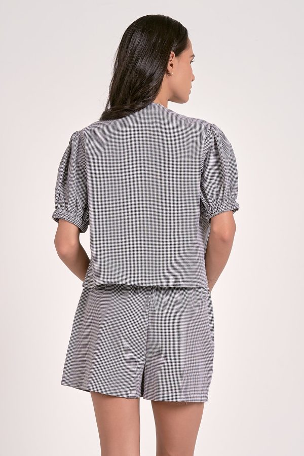 Dari Short in Black Seersucker - Image 7