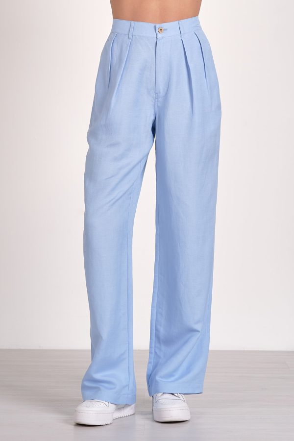 Loren Pant in Light Blue - Image 3