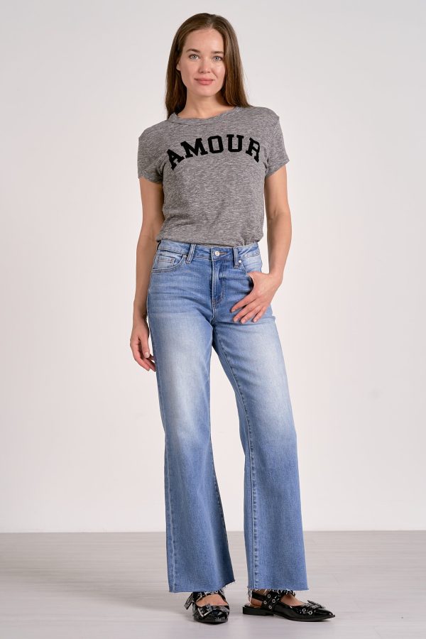 ELan Amour T-Shirt in Grey - Image 5