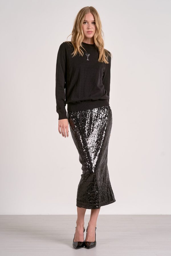 Elan Crewneck Martini Sweater - Image 6