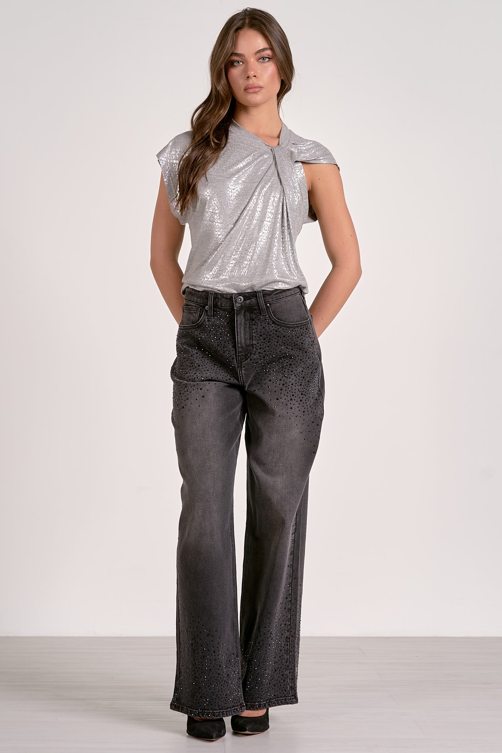 Elan Shoulder Twist Top - Image 5