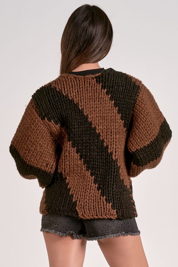 Elan Chunky Cardigan Sweater - Image 3