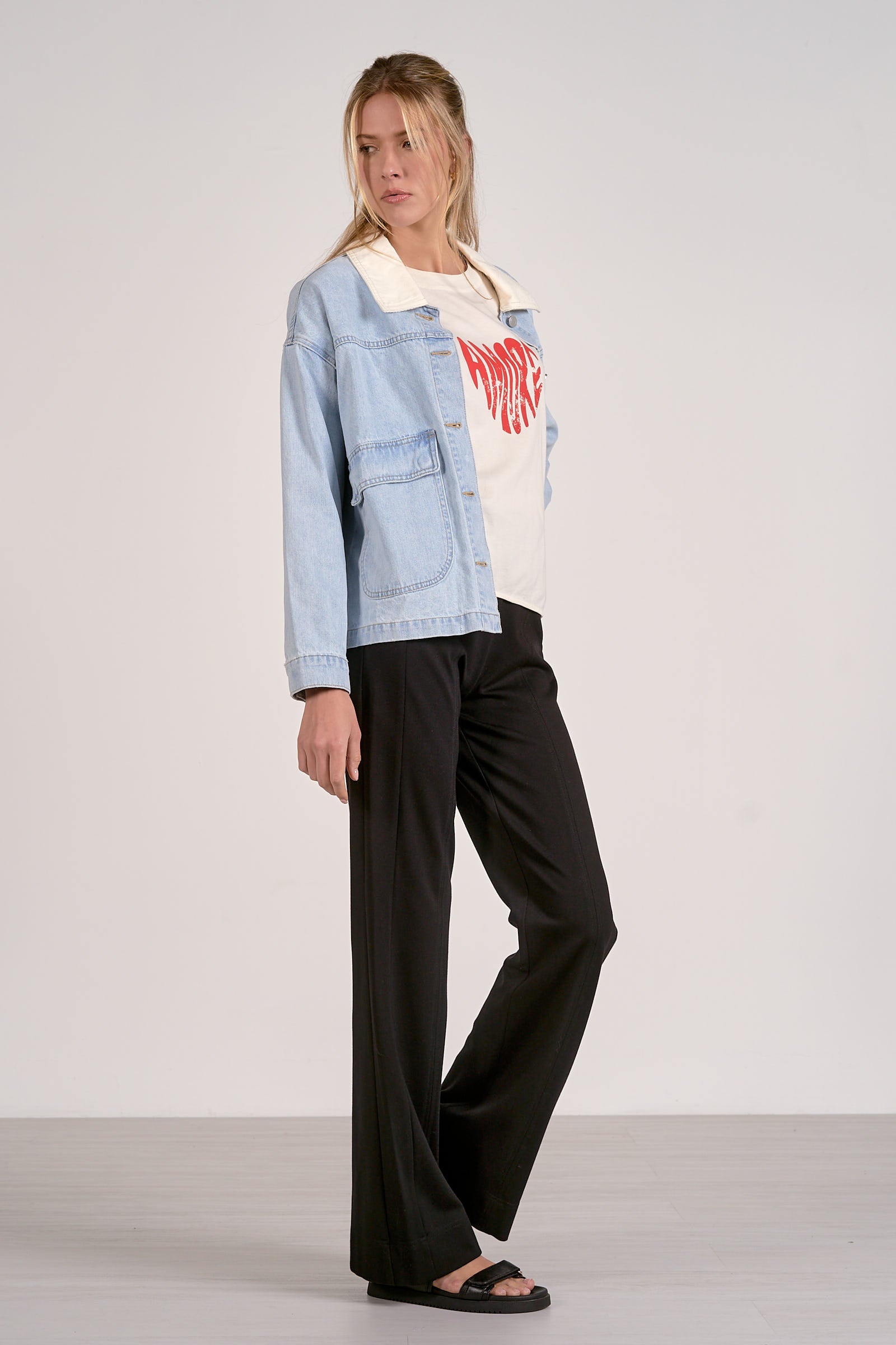 Elan Gia Denim Jacket - Image 3