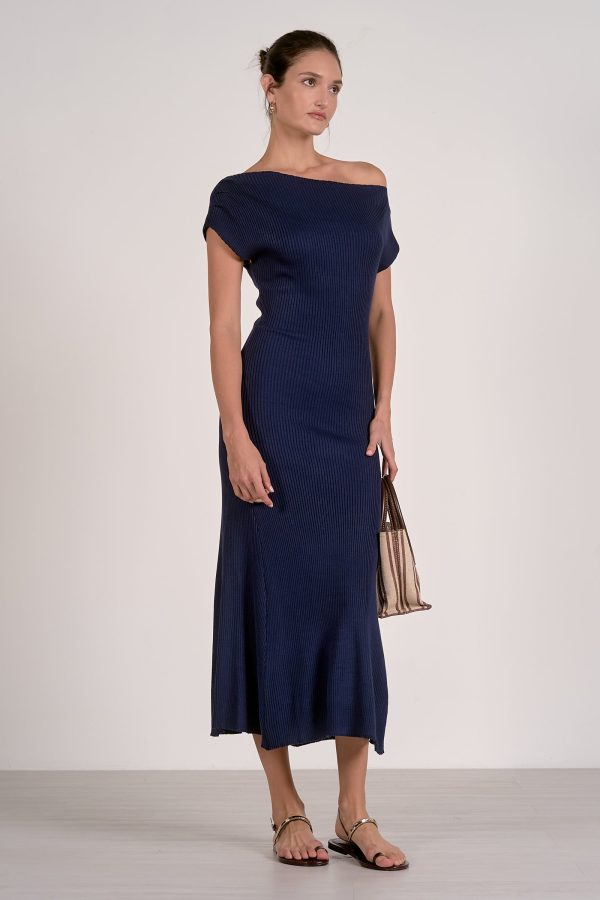 Elan Ribbed Cap Sleeve Knit Maxi Dress - Image 3