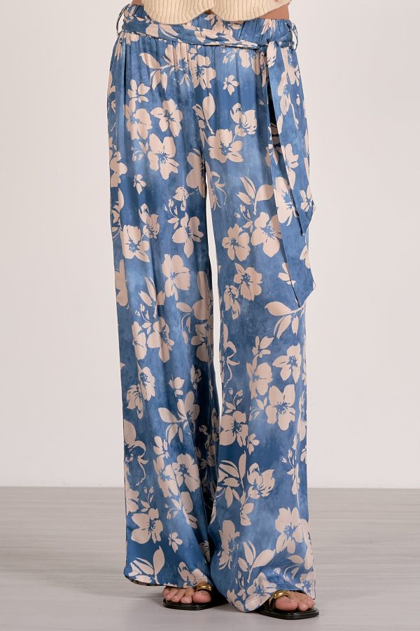 Elan Floral Belted Trousers - Image 2