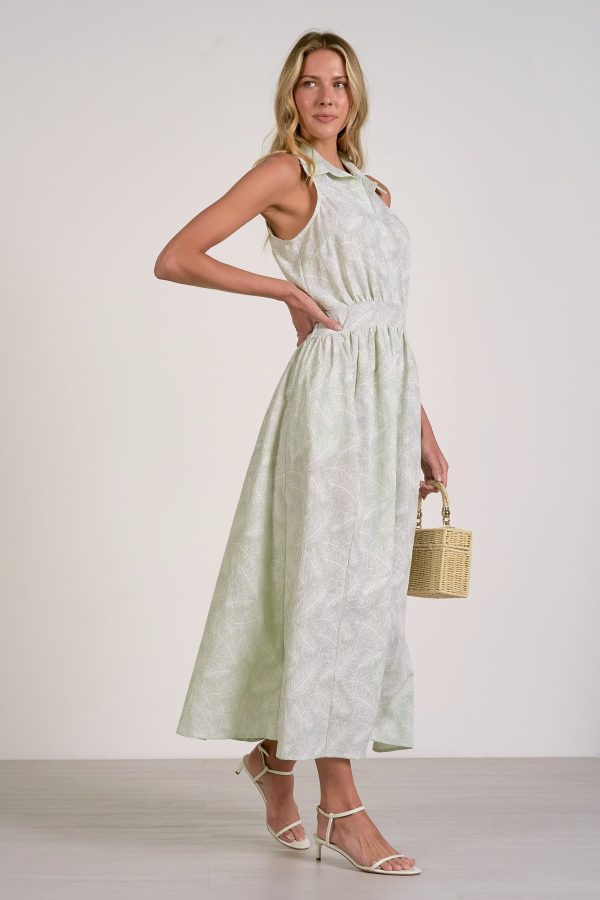 Elan Collared Maxi Dress - Image 2